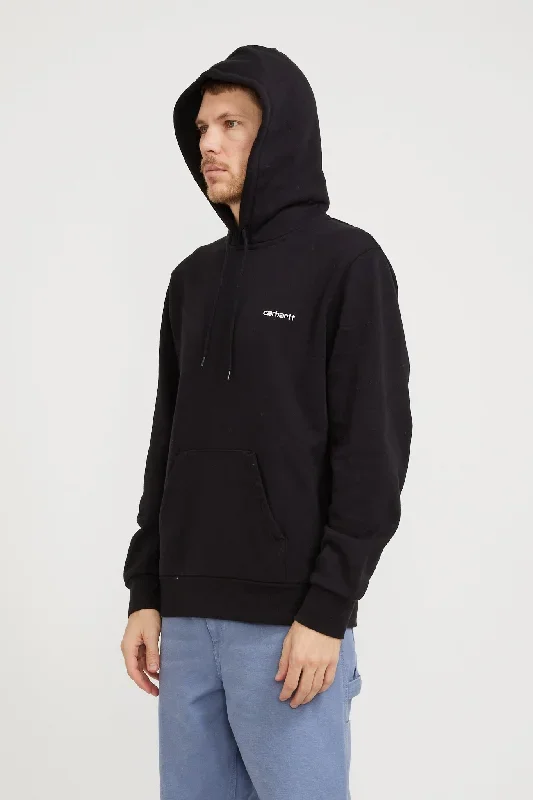 hooded-script-embroidery-sweat-black-white