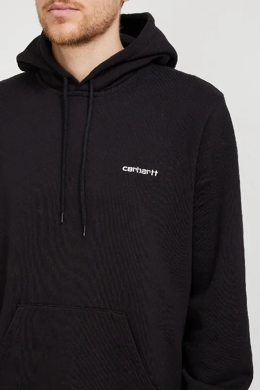 hooded-script-embroidery-sweat-black-white