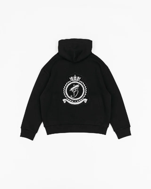 hrh-lux-zip-hood-black