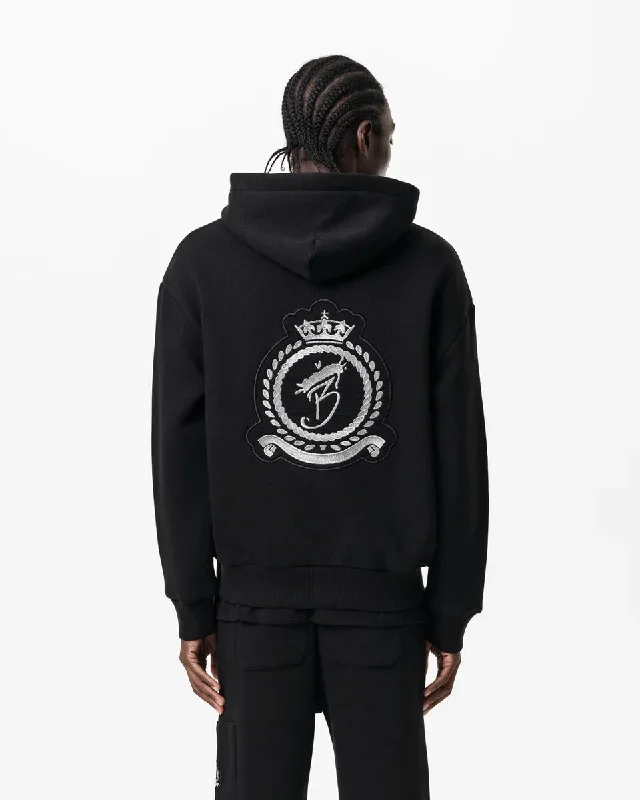 hrh-lux-zip-hood-black