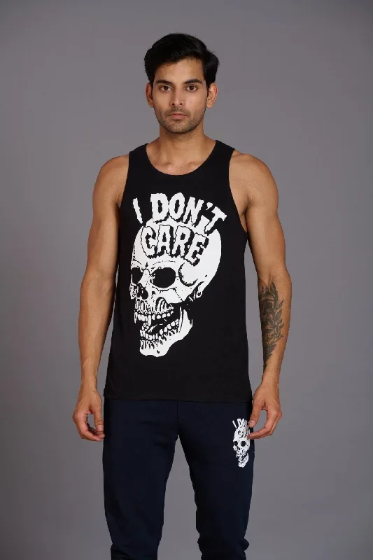 i-dont-care-printed-black-vest-activewear-for-men