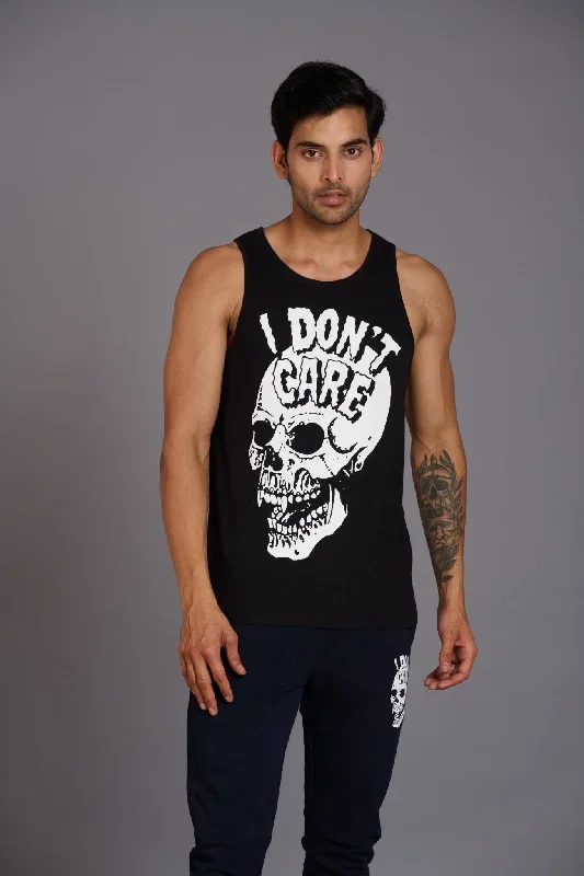 i-dont-care-printed-black-vest-activewear-for-men