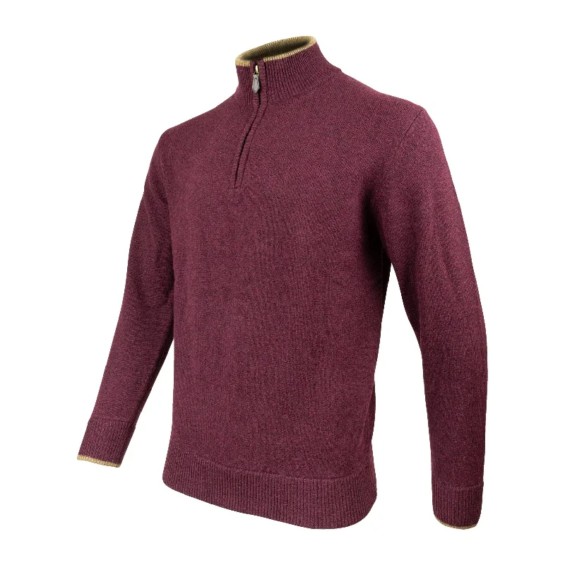 Jack Pyke Ashcombe 100% Lambwool Zipknit Pullover