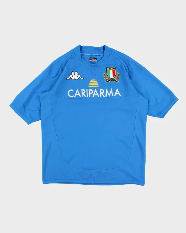 Kappa Italy Home Rugby Union Cariparma T-Shirt - XXL