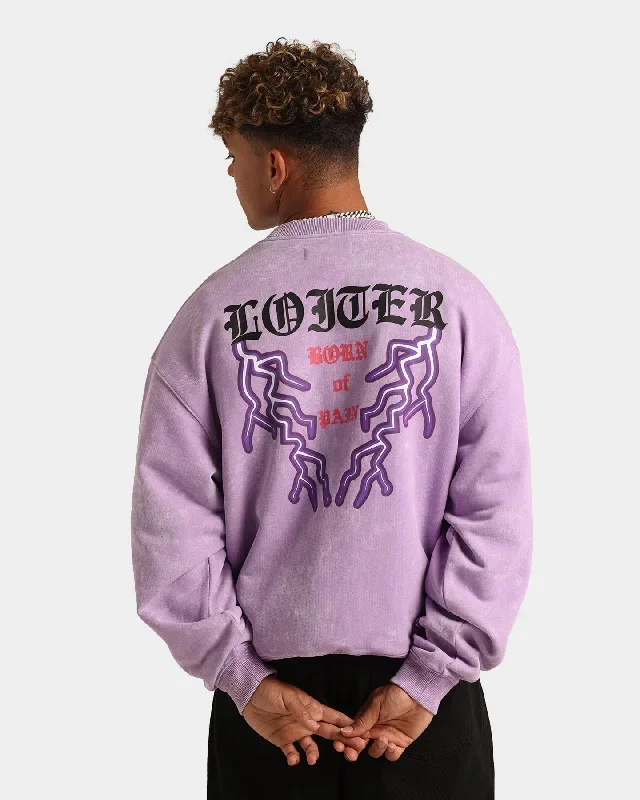 loiter-born-of-pain-crewneck-purple-tie-dye-mens