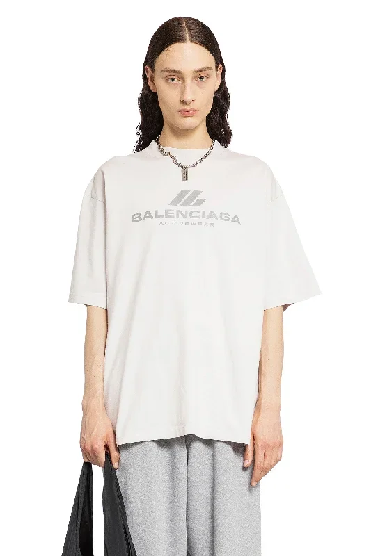 BALENCIAGA MAN BLACK T-SHIRTS & TANK TOPS