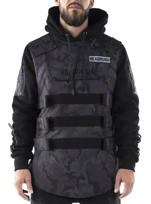 Men's Black Ops Bullet Vest Hoodie