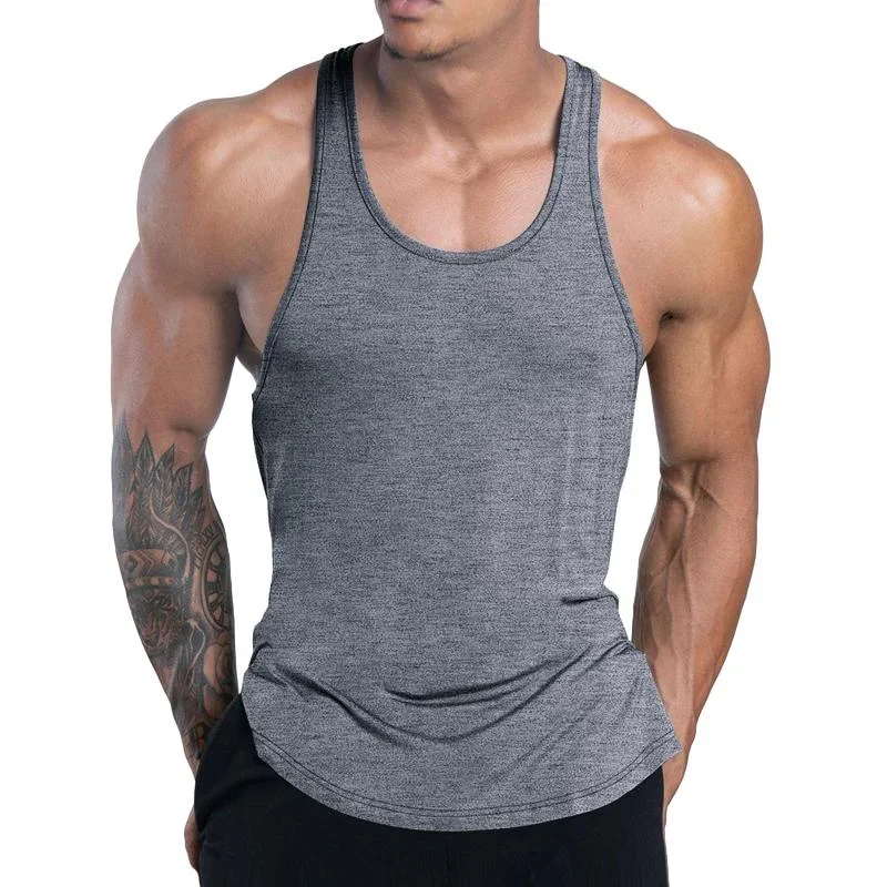 Men's Casual Sports Quick-Drying Racer Tank Top 51657679M