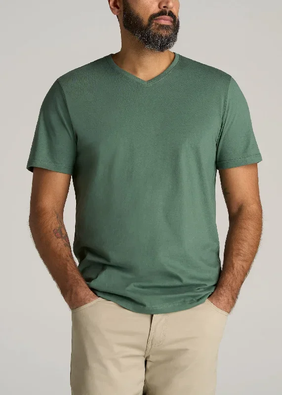 The Everyday REGULAR-FIT V-Neck Tall Men's T-Shirt in Forest Green