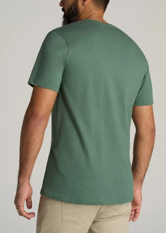 mens-everyday-short-sleeve-v-neck-cotton-tee-forest-green