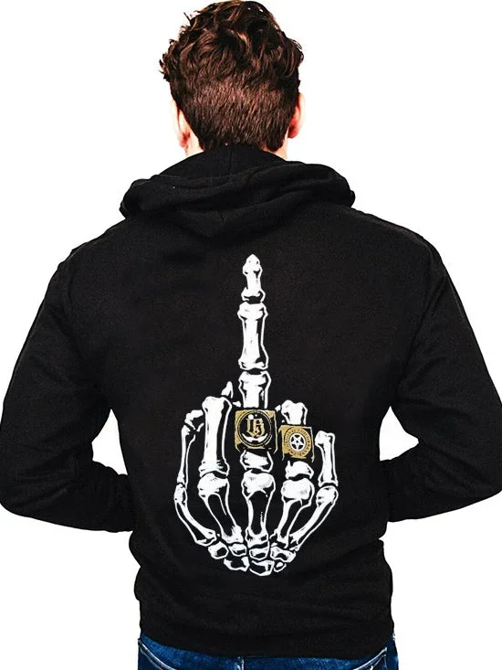 Men's F Bone Hoodie