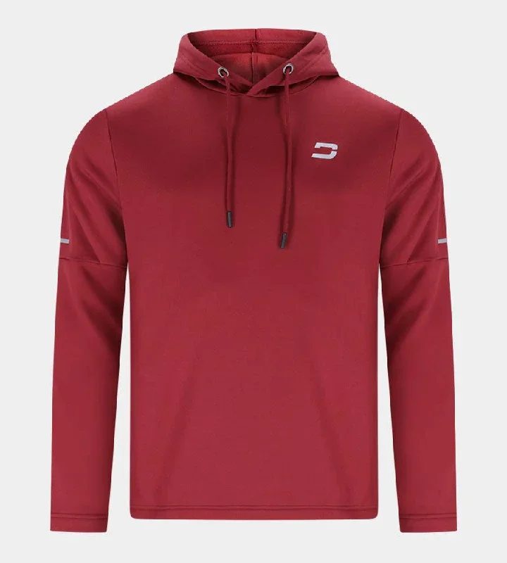 MENS ULTRA FIT HOODIE - BURGUNDY