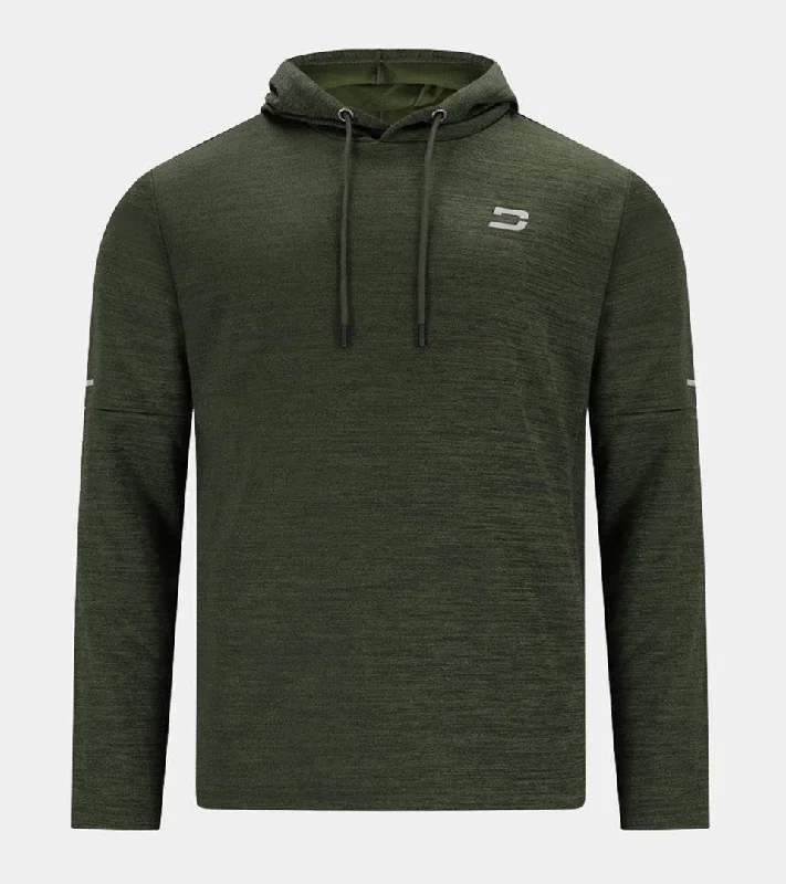 MENS ULTRA FIT HOODIE - KHAKI FLEK