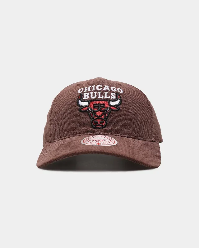 Mitchell & Ness Chicago Bulls 'Brown Cord' Deadstock Snapback Brown