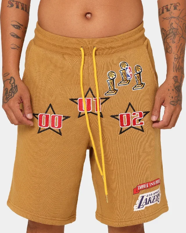 mitchell-ness-los-angeles-lakers-3-peat-shorts-bone-brown