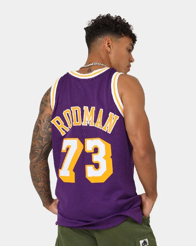 mitchell-ness-los-angeles-lakers-dennis-rodman-73-98-99-road-swingman-jersey-purple