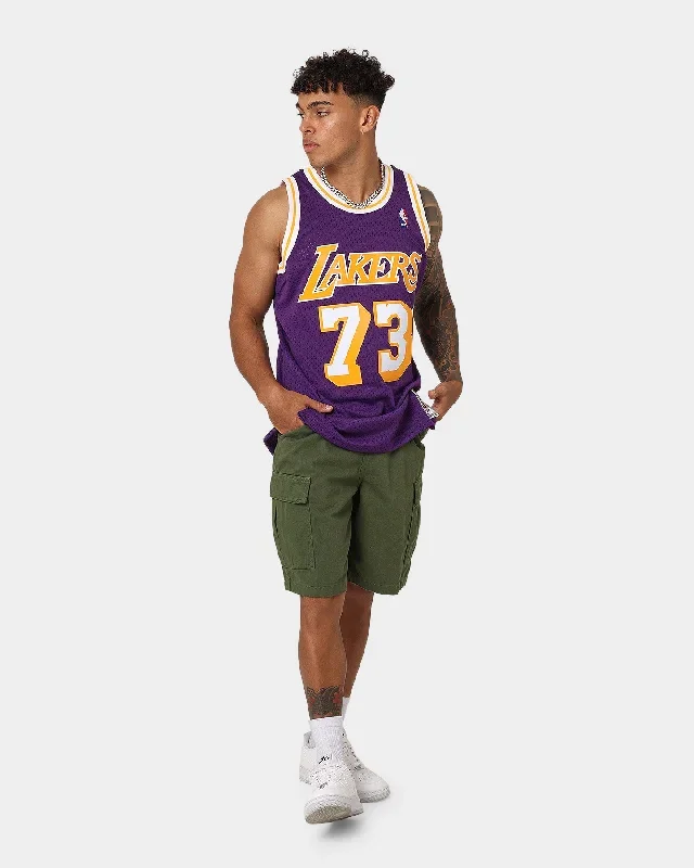 mitchell-ness-los-angeles-lakers-dennis-rodman-73-98-99-road-swingman-jersey-purple