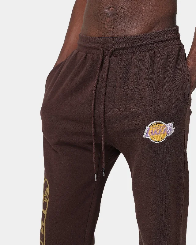 mitchell-ness-los-angeles-lakers-lux-brown-sweatpants-baroque-brown-mens