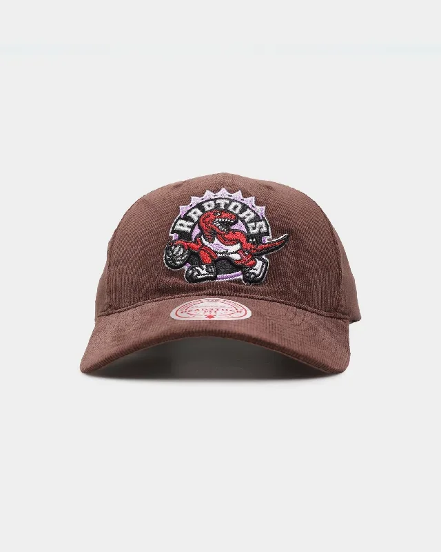 Mitchell & Ness Toronto Raptors 'Brown Cord' Deadstock Snapback Brown