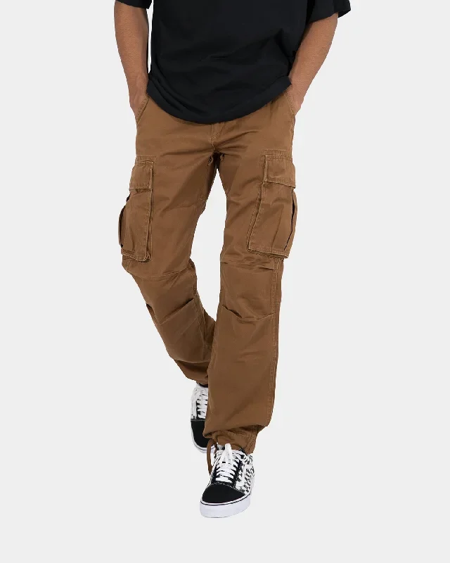 mnml-vintage-twill-cargo-pants-brown