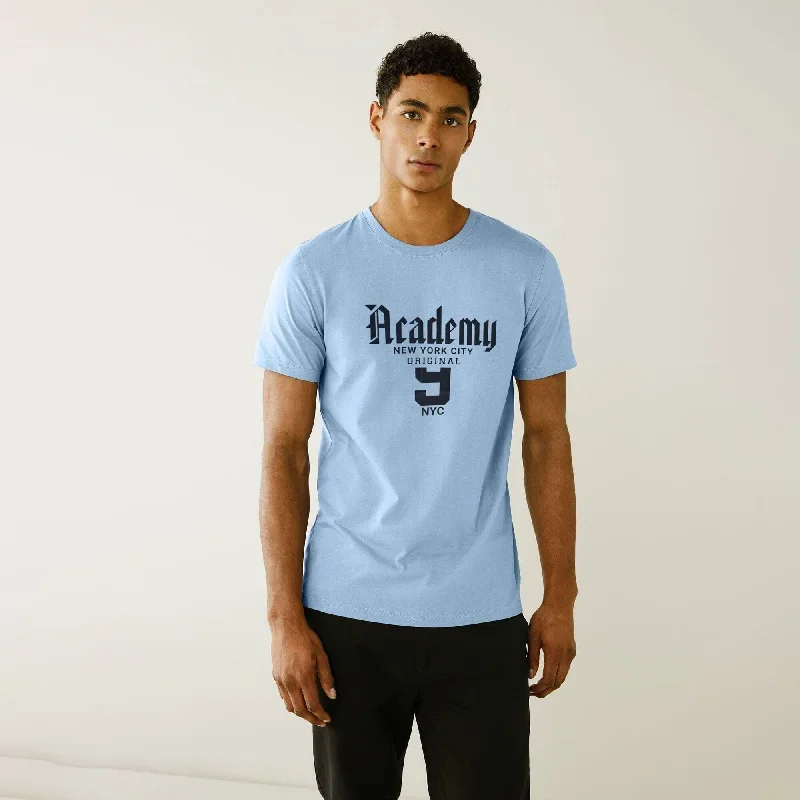 Polo Republica Men's Academy Printed Crew Neck Tee Shirt