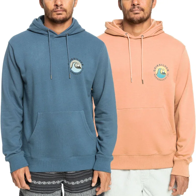 Quiksilver Mens Bubble Stamp Pullover Hoodie