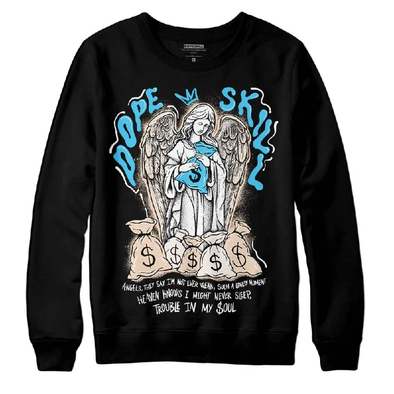 Sail Black 2s DopeSkill Sweatshirt Angels Graphic