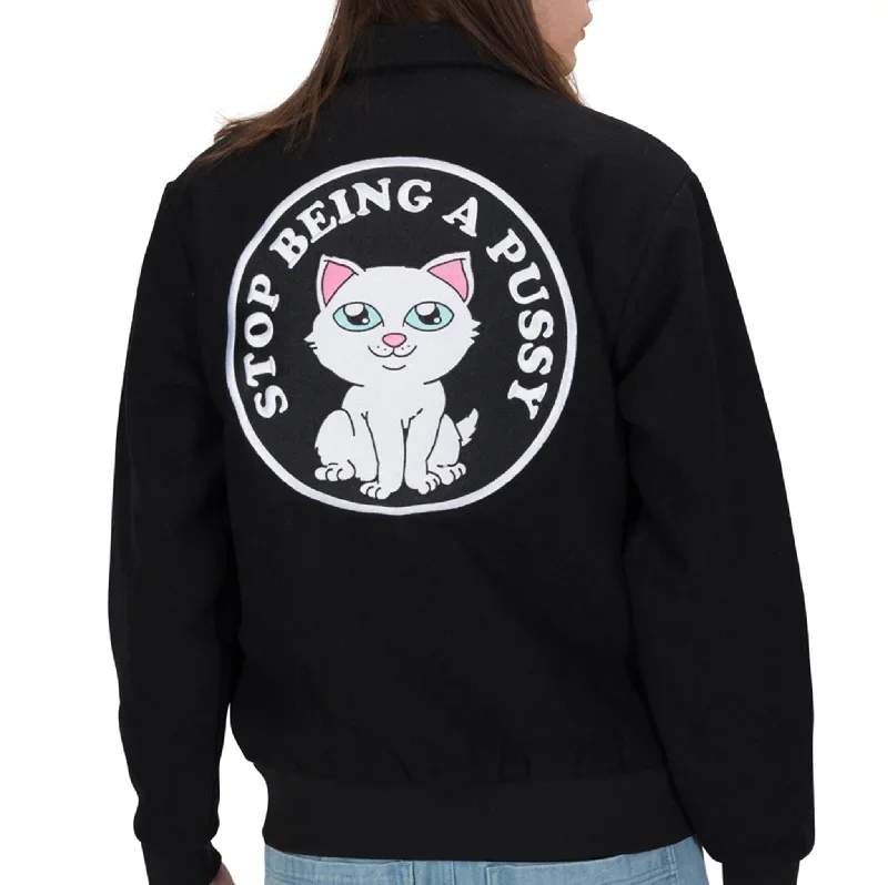 stop-being-a-pussy-varsity-jacket-black