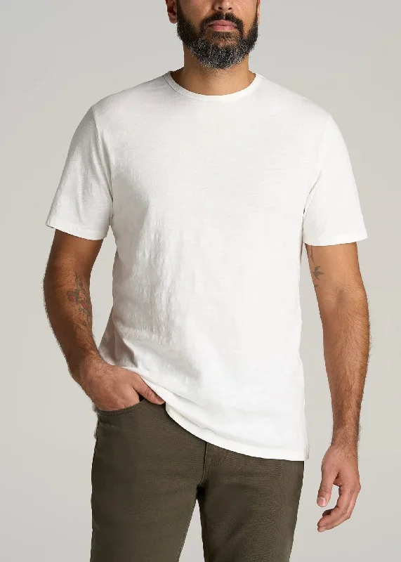 REGULAR-FIT Slub Tee in Ecru White - Tall Men's Shirts