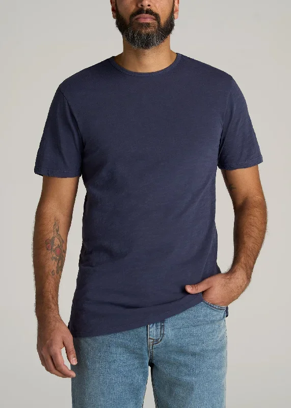 REGULAR-FIT Slub Tee in Navy - Tall Men's Shirts