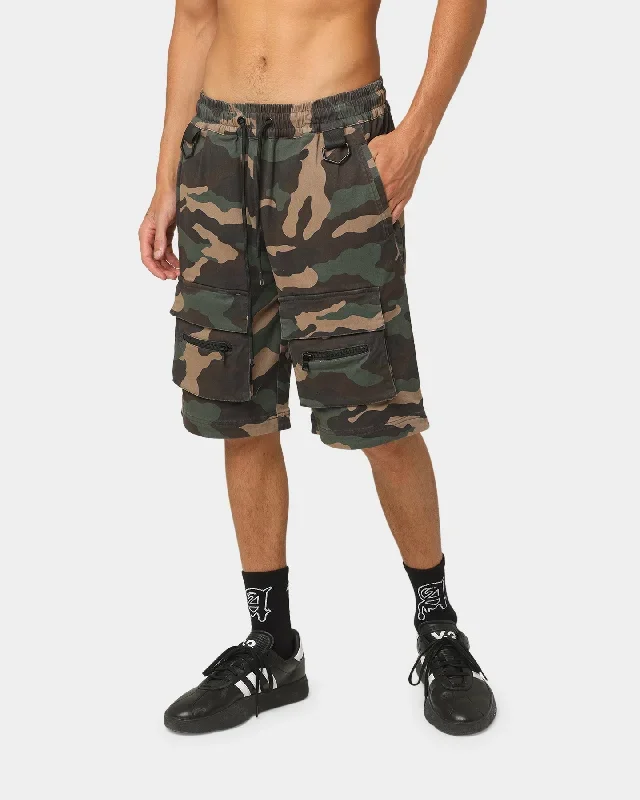 The Anti Order Centurion Cargo Shorts Woodland Camo