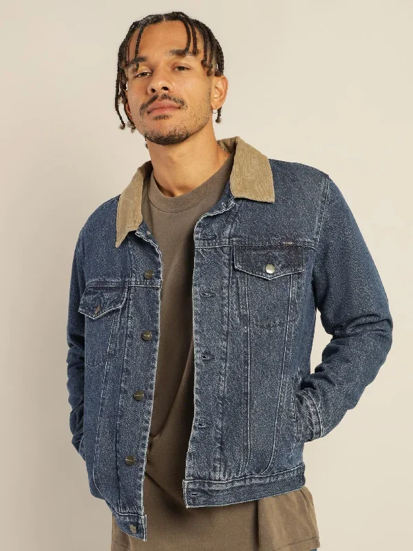 Trucker Jacket in Original Stone