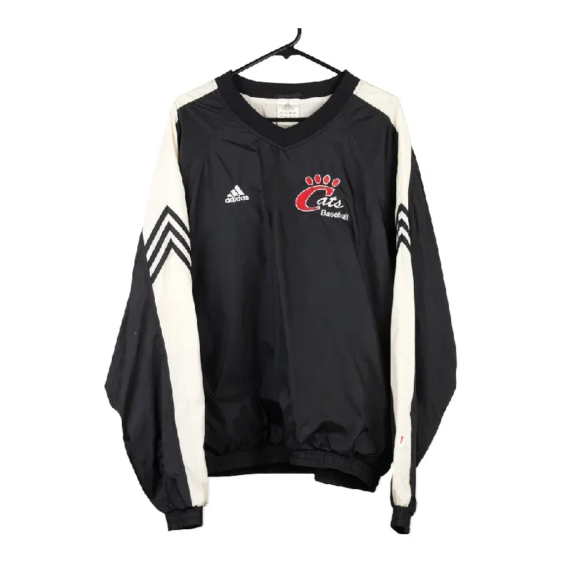 Adidas Jacket - Large Black Polyester