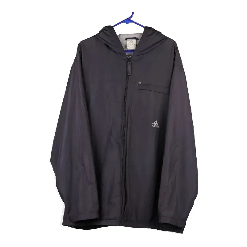 Adidas Jacket - 2XL Grey Polyester