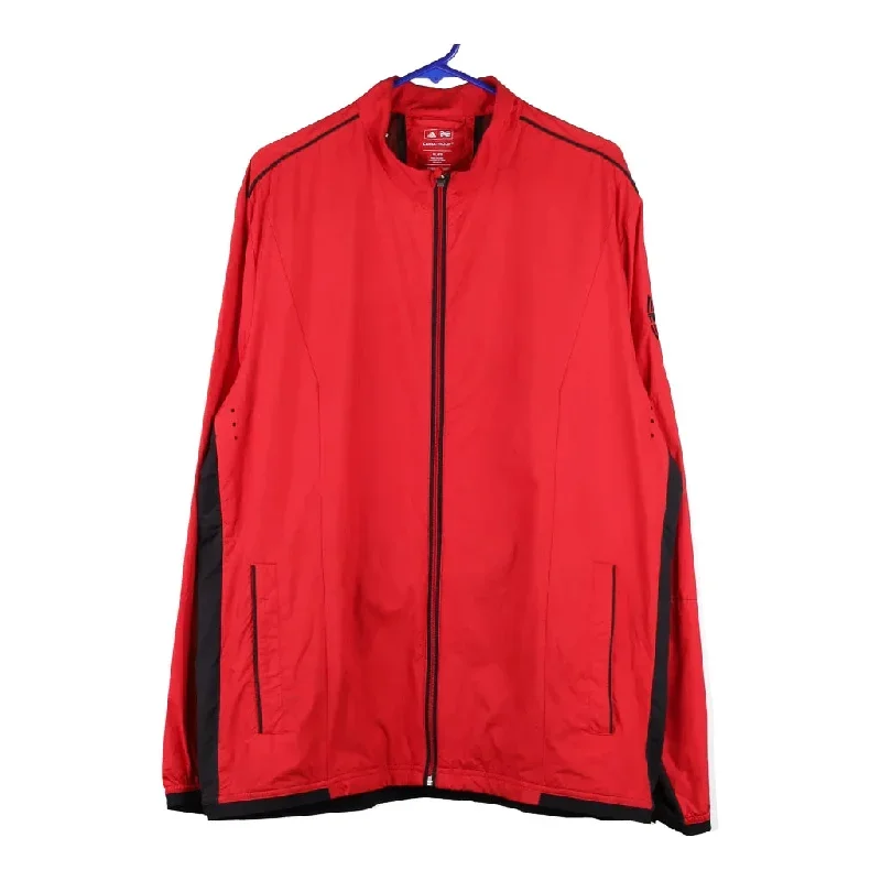 Adidas Jacket - XL Red Polyester