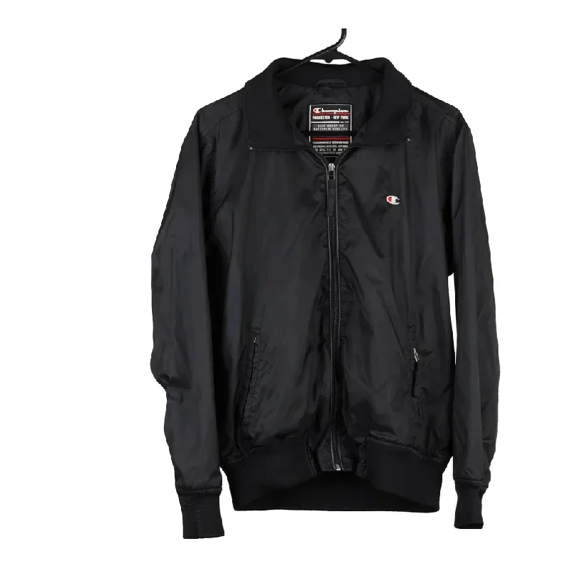 Champion Jacket - Small Black Polyester