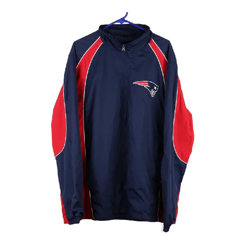 New England Patriots Nfl NFL Jacket - 2XL Navy Polyester