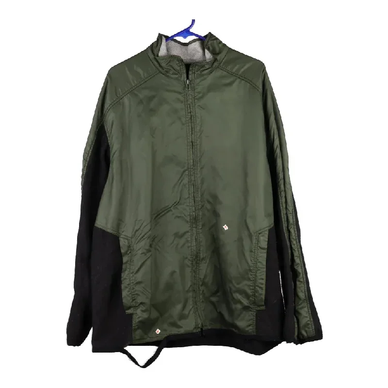 Nike Jacket - Large Green Polyester