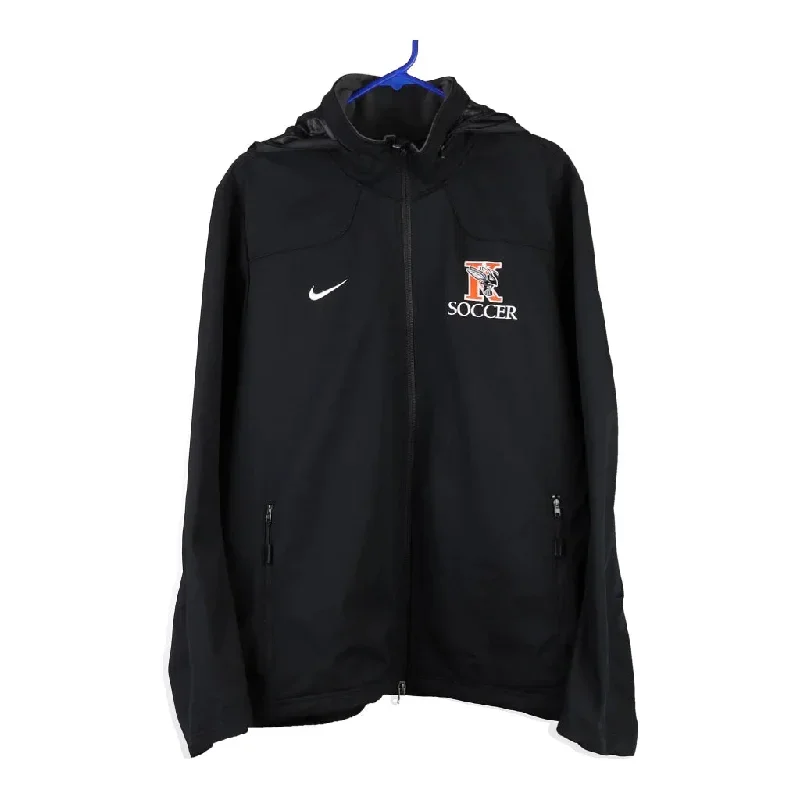 Nike Track Jacket - XL Black Polyester