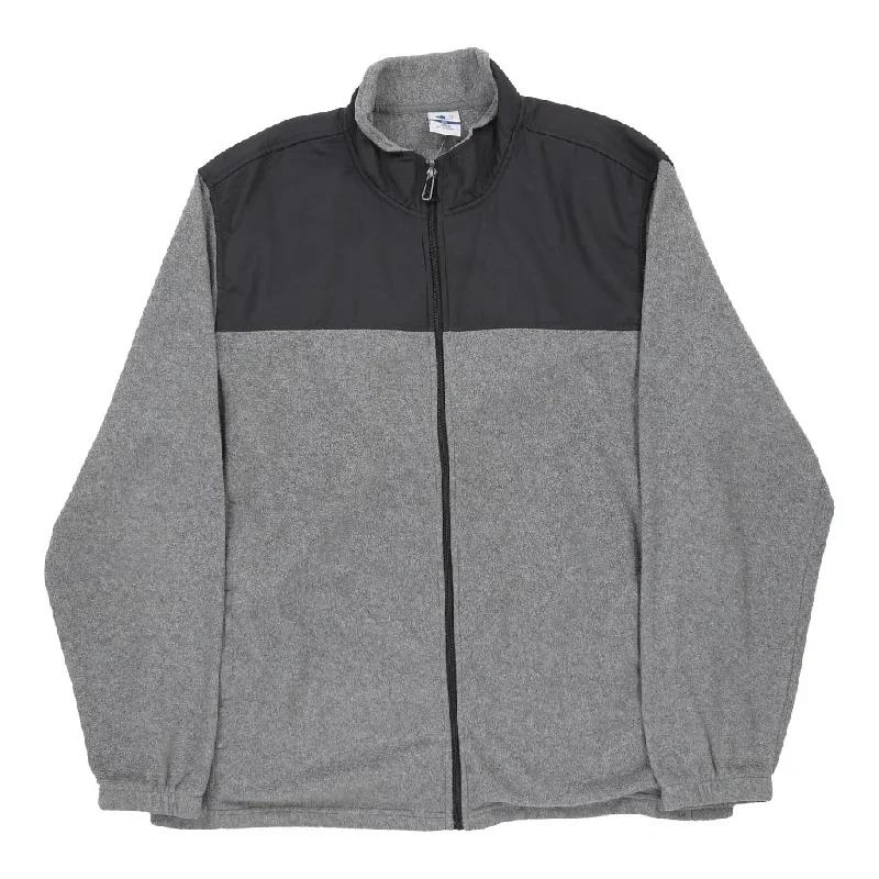 Starter Fleece Jacket - 2XL Grey Polyester