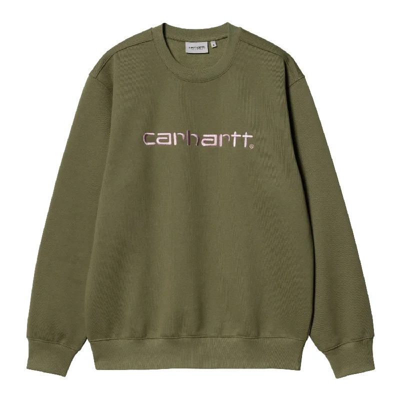 CARHARTT SWEAT - Dundee / Glassy Pink